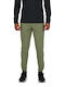 Jogginghose Glänzend mit Gummizug Khaki
