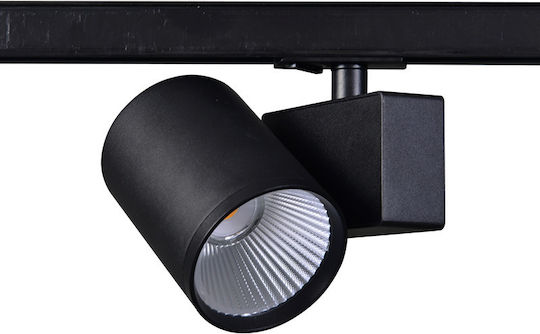 Aca Sand Single LED Natural White Spot in Black Color