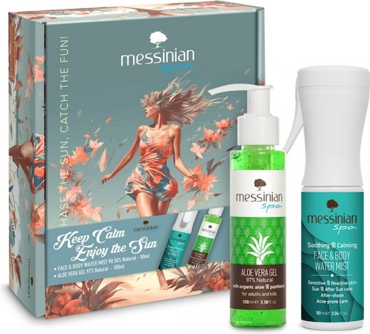 Messinian Spa Promo Apă de Față și Corp 90ml & Gel de Aloe Vera 100ml