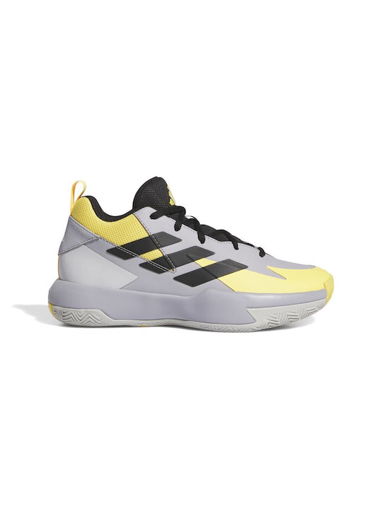 Adidas Kids Sports Shoes Basketball Cross Em Up Select Gray