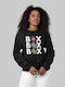 "box Box Box" W Sweatshirt Black