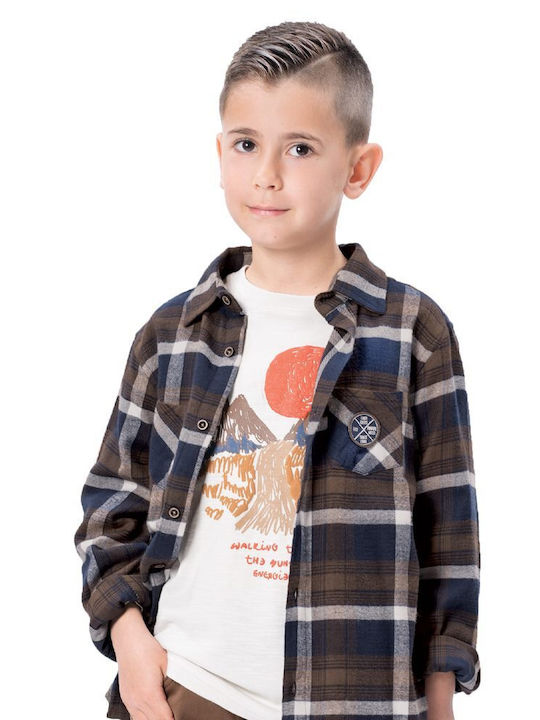 Energiers Kids Checked Shirt