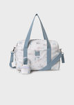 Mayoral Shoulder/Hand Diaper Bag Light Blue