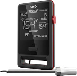 Herqs Pin Pro Wireless Digital BBQ Thermometer with Probe