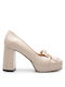 Labrini White Heels