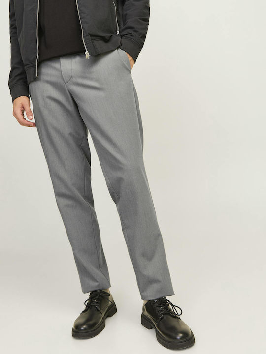 Jack & Jones Παντελόνι Chino grey melange