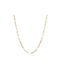 Chrilia Goldene Kette Nacken 14K