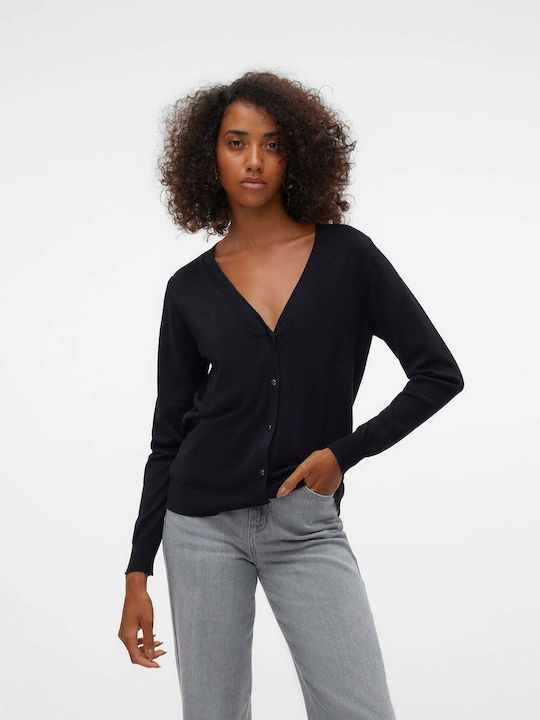 Vero Moda Women's Knitted Cardigan Black