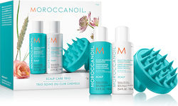Moroccanoil Scalp Care Trio Σετ Περιποίησης Μαλλιών κατά της Ξηροδερμίας 3τμχ