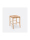 Scaune Camera de zi Din paie Albastru 50x40x37buc