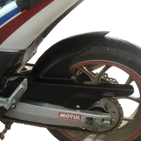 GP Kompozit Φτερό Πίσω Τροχού Μοτοσυκλέτας Μαύρο