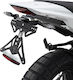 Barracuda Foldable Motorcycle License Plate Holder