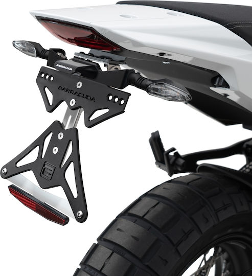Barracuda Foldable Motorcycle License Plate Holder