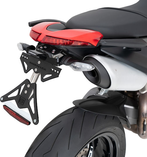 Barracuda Foldable Motorcycle License Plate Holder