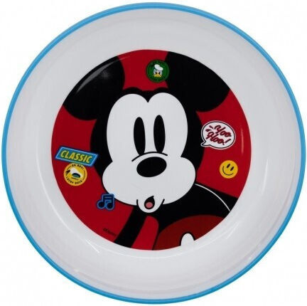 Stor Kinderessschale Mickey Mouse aus Plastik