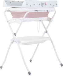 Chipolino Baby Bath-Changing Table Pink