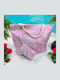 Fabric Beach Bag with Toiletry Bag Pink