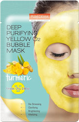 Purederm Korean Turmeric Bubble Face Cleansing Mask 25g Purederm Korean Turmeric Bubble Face Cleansing Mask 25g