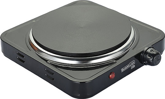 Bormann BEP1510 Enamel Countertop Single Burner Black