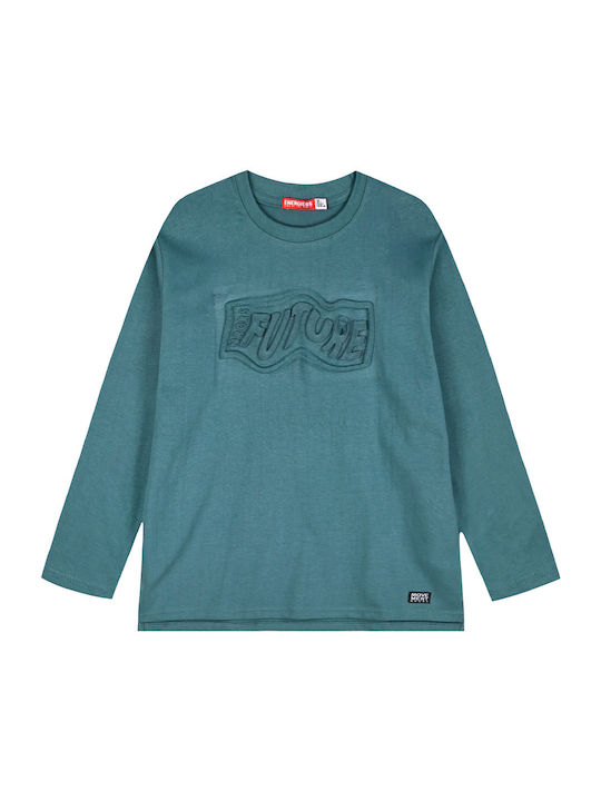 Energiers Kids Blouse Long Sleeve Green of the Desert