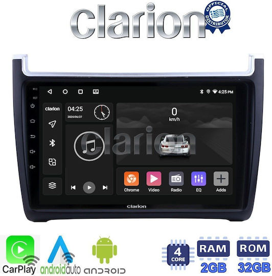 Clarion Автомобилна Аудио Система (Блутут/USB/WiFi/GPS/Apple-Carplay/Android-Auto) с Тъчскрийн 9"