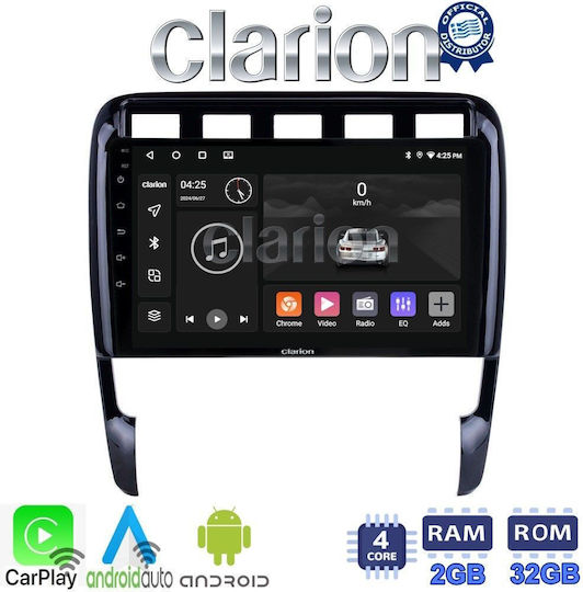 Clarion Автомобилна Аудио Система (Блутут/USB/WiFi/GPS/Apple-Carplay/Android-Auto) с Тъчскрийн 9"