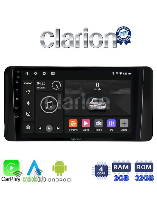 Clarion Sistem Audio Auto pentru Skoda Kamiq 2019 > (Bluetooth/USB/WiFi/GPS/Apple-Carplay/Android-Auto) cu Ecran Tactil 9"