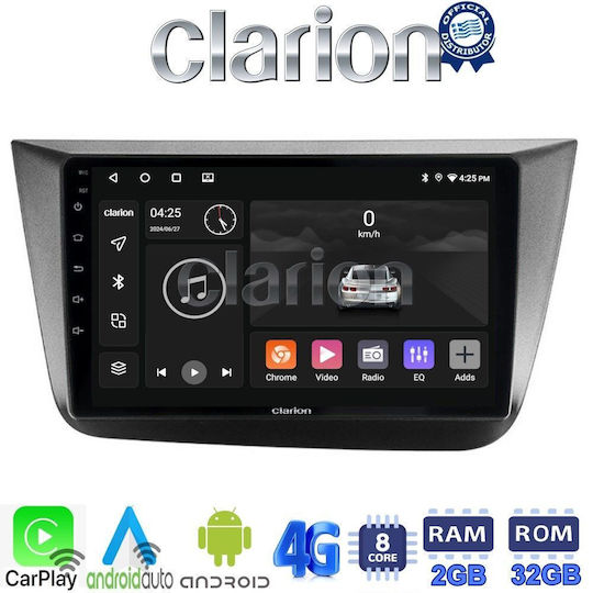 Clarion Автомобилна Аудио Система (Блутут/USB/WiFi/GPS/Apple-Carplay/Android-Auto) с Тъчскрийн 9"