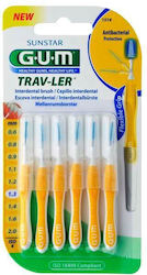 GUM Trav-ler Μεσοδόντια Βουρτσάκια 1.3mm Κίτριν...