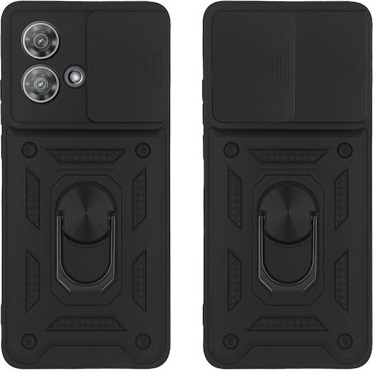 Sonique Campro Back Cover Σιλικόνης / Πλαστικό Μαύρο (Motorola Edge 40 Neo)