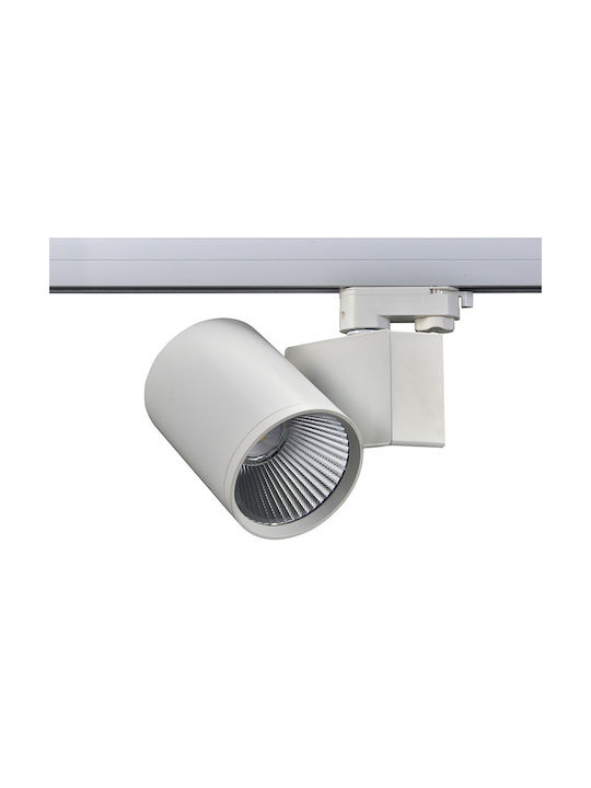 Aca Single LED Alb Natural Spot în culoarea Alb