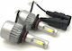 Lampen Auto HIR2-9012 Canbus LED 6000K Kaltes Weiß 12-24V 72W 2Stück