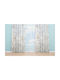 Oyo Home Sl Fpr 84a New 240cm Marble Gold Lines Curtains 280cm