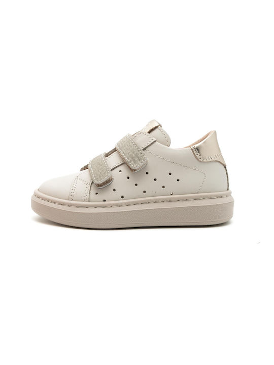 Nerogiardini Kids Sneakers with Scratch White