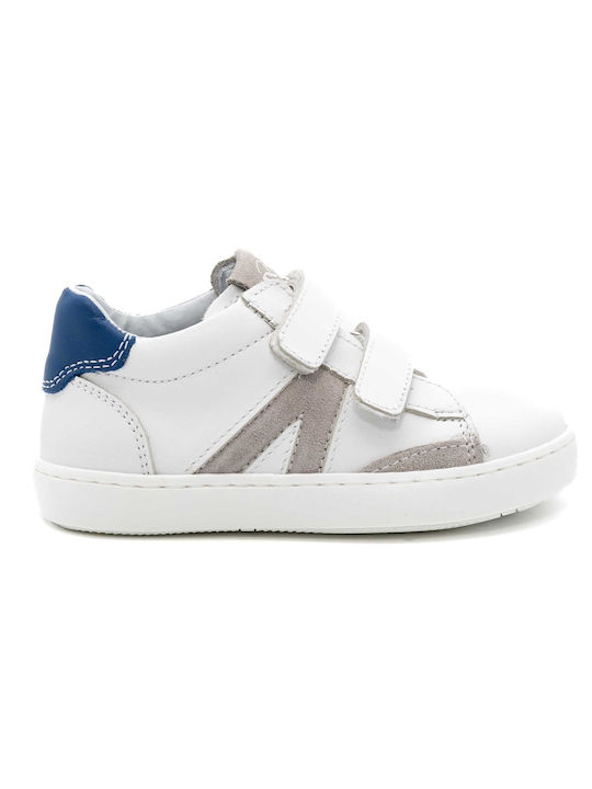 Nerogiardini Kids Sneakers with Scratch White