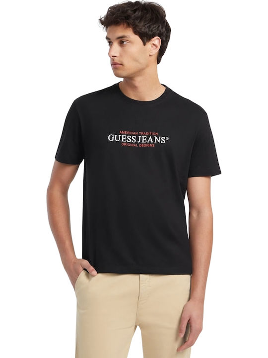 Guess Tricou Black
