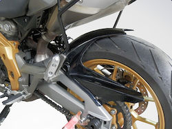 C-Racer Πίσω Φτερό Πίσω Τροχού Μοτοσυκλέτας για Aprilia Shiver Μαύρο C-Racer Πίσω Φτερό Πίσω Τροχού Μοτοσυκλέτας για Aprilia Shiver Μαύρο