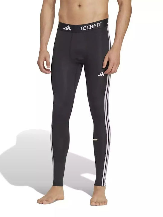 adidas Techfit Men's Sports Long Leggings Black