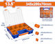 Wadfow Tool Compartment Organiser 34.5x28x7cm