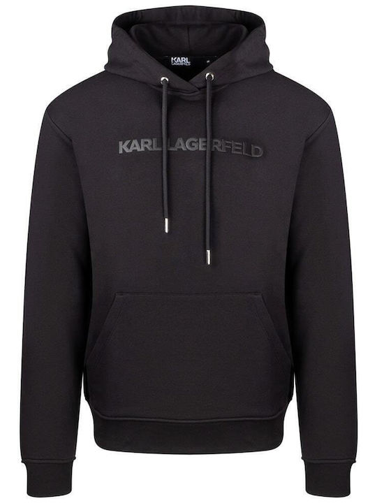 Sweatshirt with Hood Black