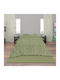 Dimcol Duvet Single 160x240cm Lime Green 300 GSMGsm