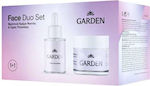 Garden Face Duo Σετ Περιποίησης για Αντιγήρανση με Serum & Κρέμα Προσώπου 80ml