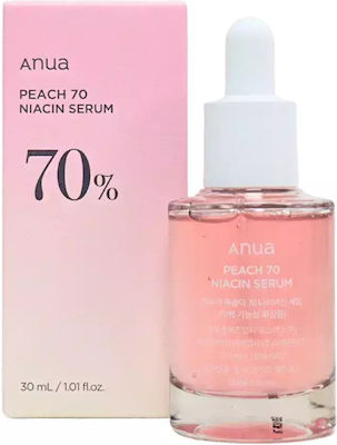 Anua Peach 70 Niacin Serum Gesicht für Glanz & Aufhellung 30ml