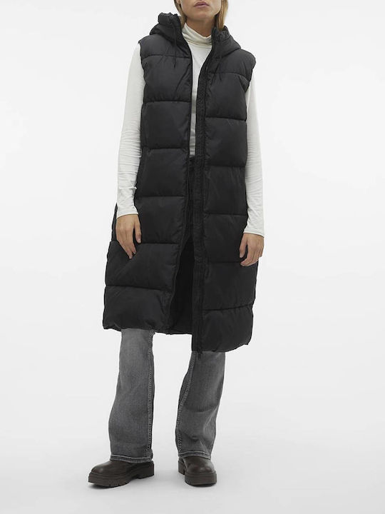 Vero Moda Μακρύ Γυναικείο Αμάνικο Puffer Μπουφά...