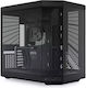 HYTE Y70 Midi Tower Computer Case with Window Panel Black