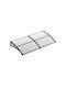 Costway Polycarbonat Kapuzinerdach P199xB99cm