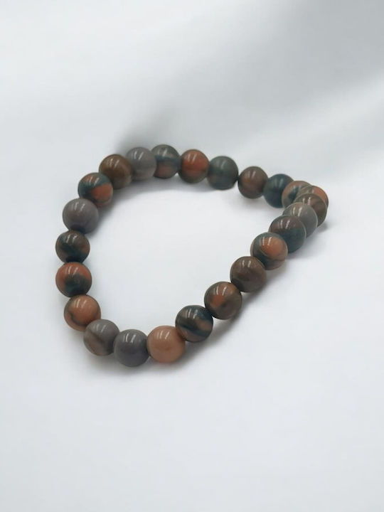 Elastic Bracelet with Natural Stones