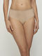 Promise Baumwolle Damen Slip Beige