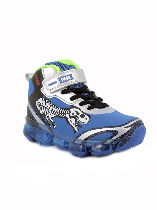 Primigi Kids Sneakers High with Lights Blue