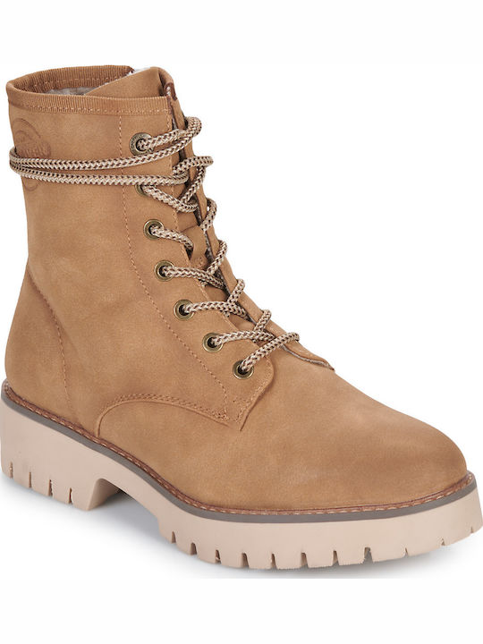 Essentials Stiefeletten Damen Braun